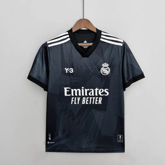 2022 Real Madrid Y-3 Special Edition Black Football Shirt