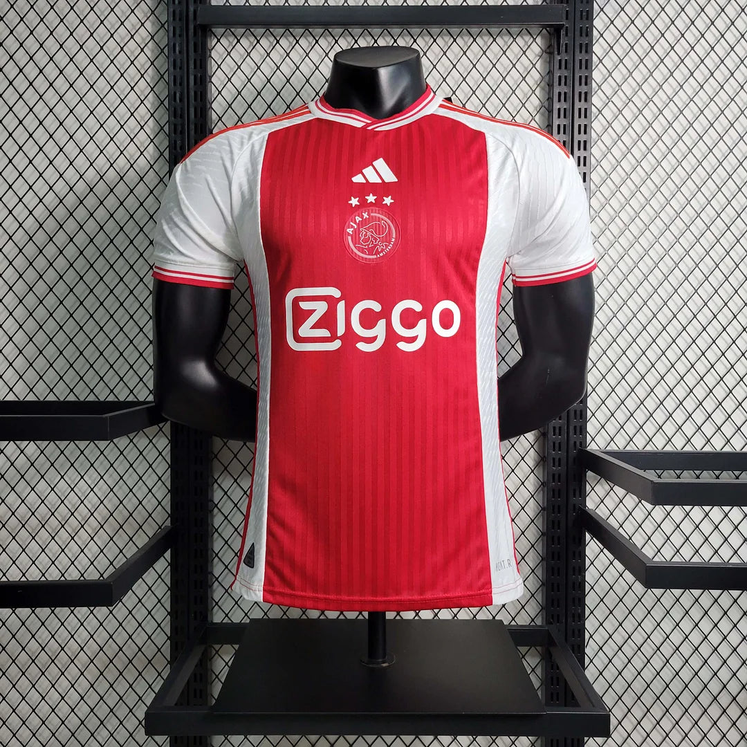 2007–2008 Retro-Langarm-Heimtrikot von Manchester United, 1:1, thailändische Qualität