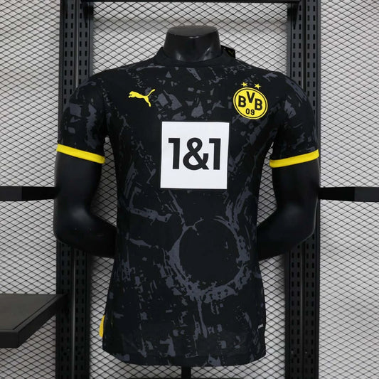 2023/2024 Player Version Dortmund Away Football Shirt