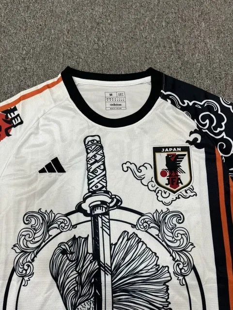 2024/25 Japan White & Black soccer jersey