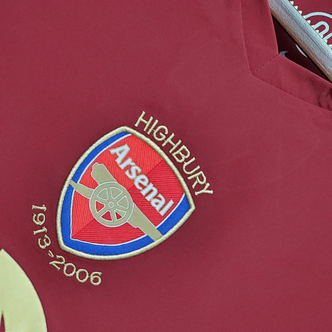 2005/2006 Retro Arsenal Home Football Shirt