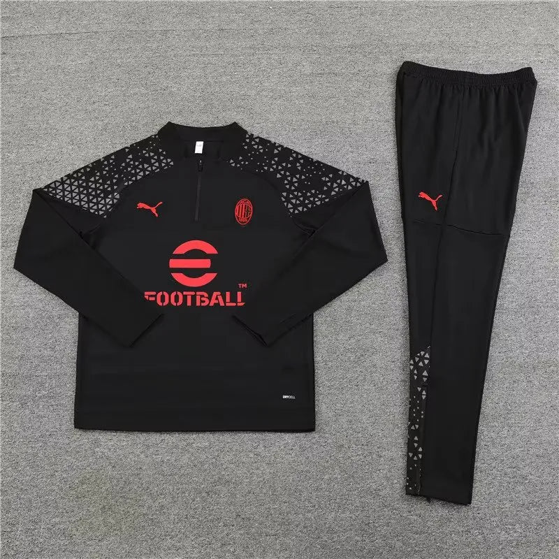 2023/24 AC milan Black Tracksuit