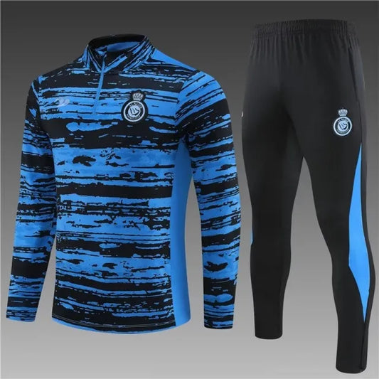 2022/23 Al Nassr Blue and Black Tracksuit