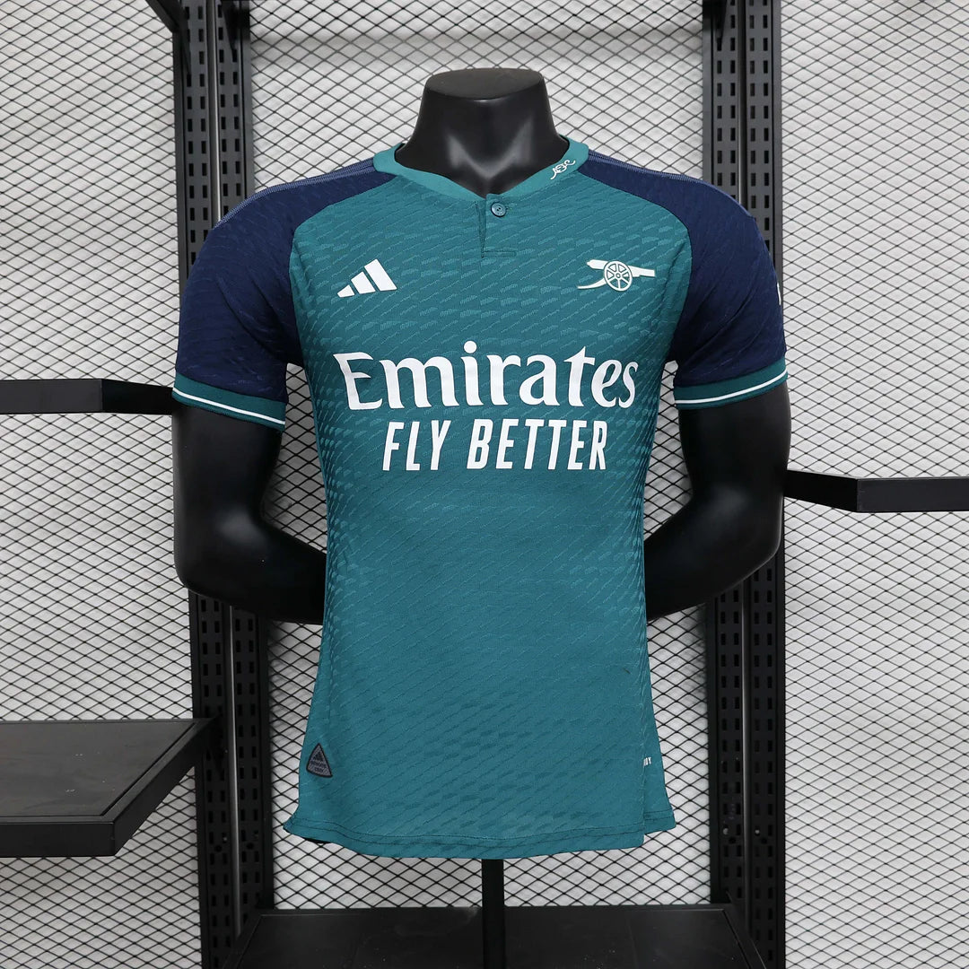 2023/2024 Player Version Arsenal Third Away Football Shirt