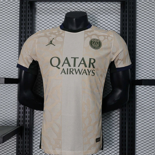 2023/2024 Player Version Psg Paris Saint-Germain Fourth Away Football Shirt