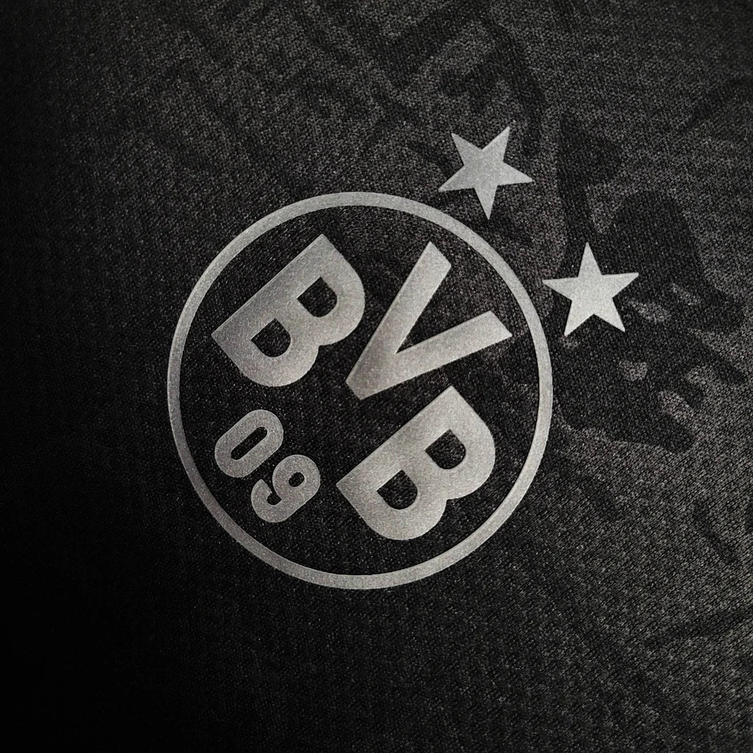 2023 Dortmund Blackout Special Edition Football Shirt