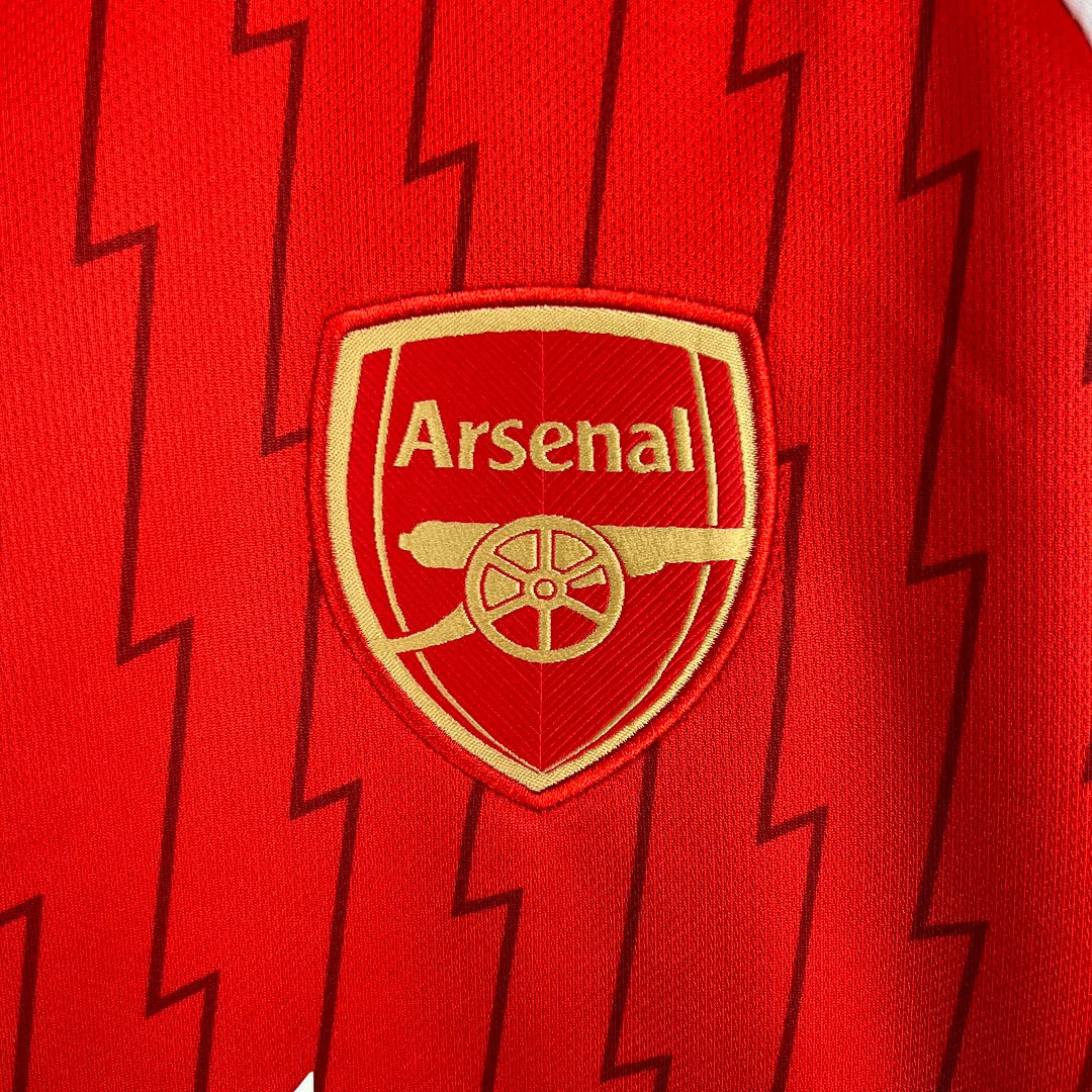 2023/2024 Long Sleeve Arsenal Home Football Shirt