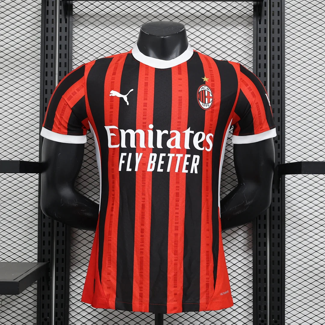 2024/2025 Player Version AC Milan Home Football Shirt