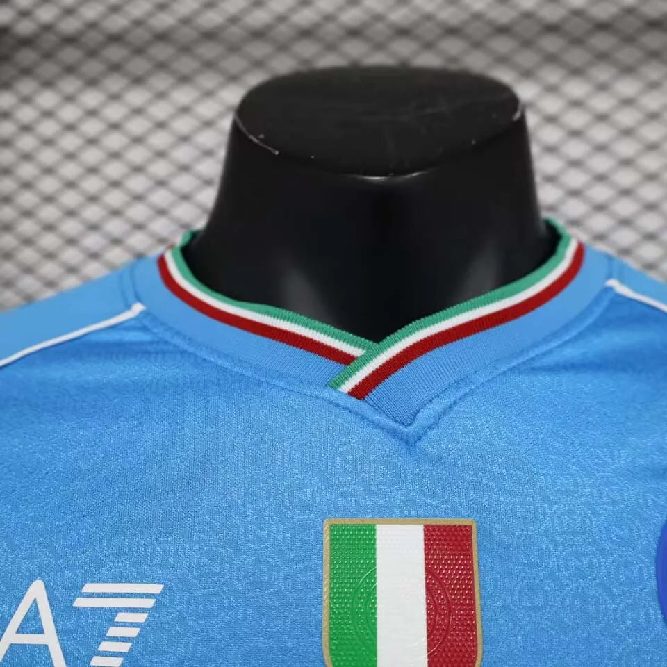 2023/2024 Napoli Player Version Home Soccer Jersey