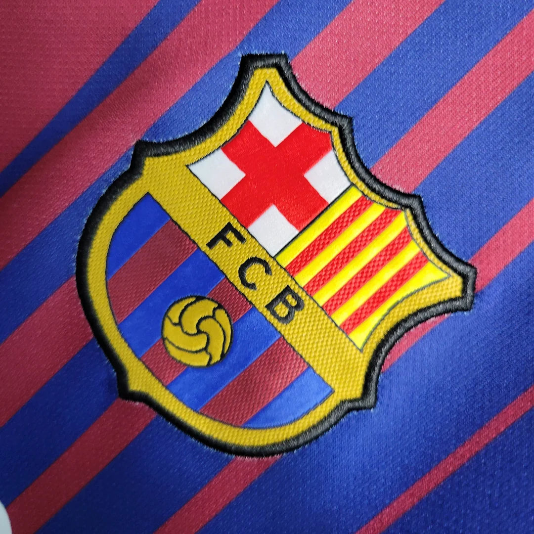 2017/2018 Retro Barcelona Home Football Shirt