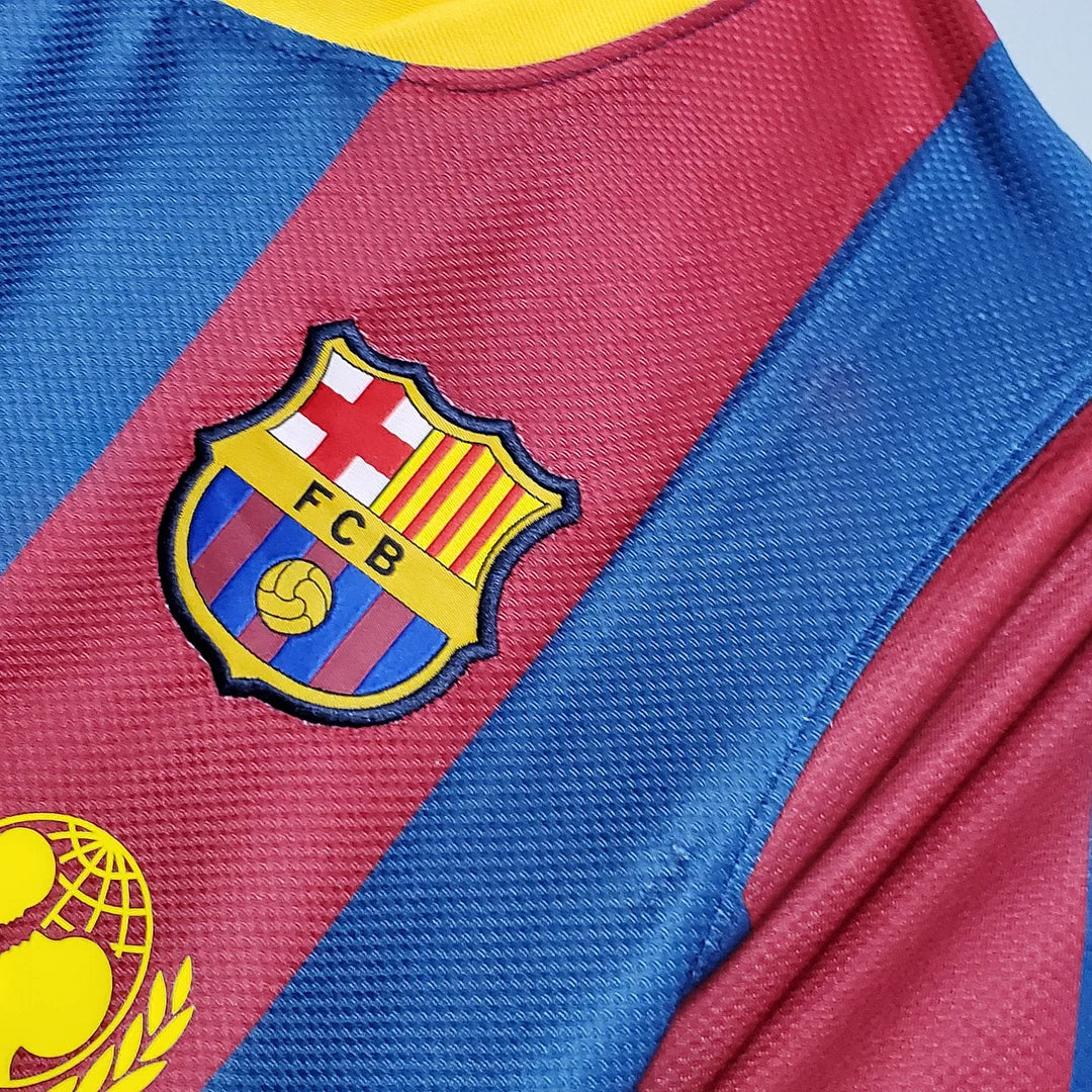 2010/2011 Retro Barcelona Home Football Shirt