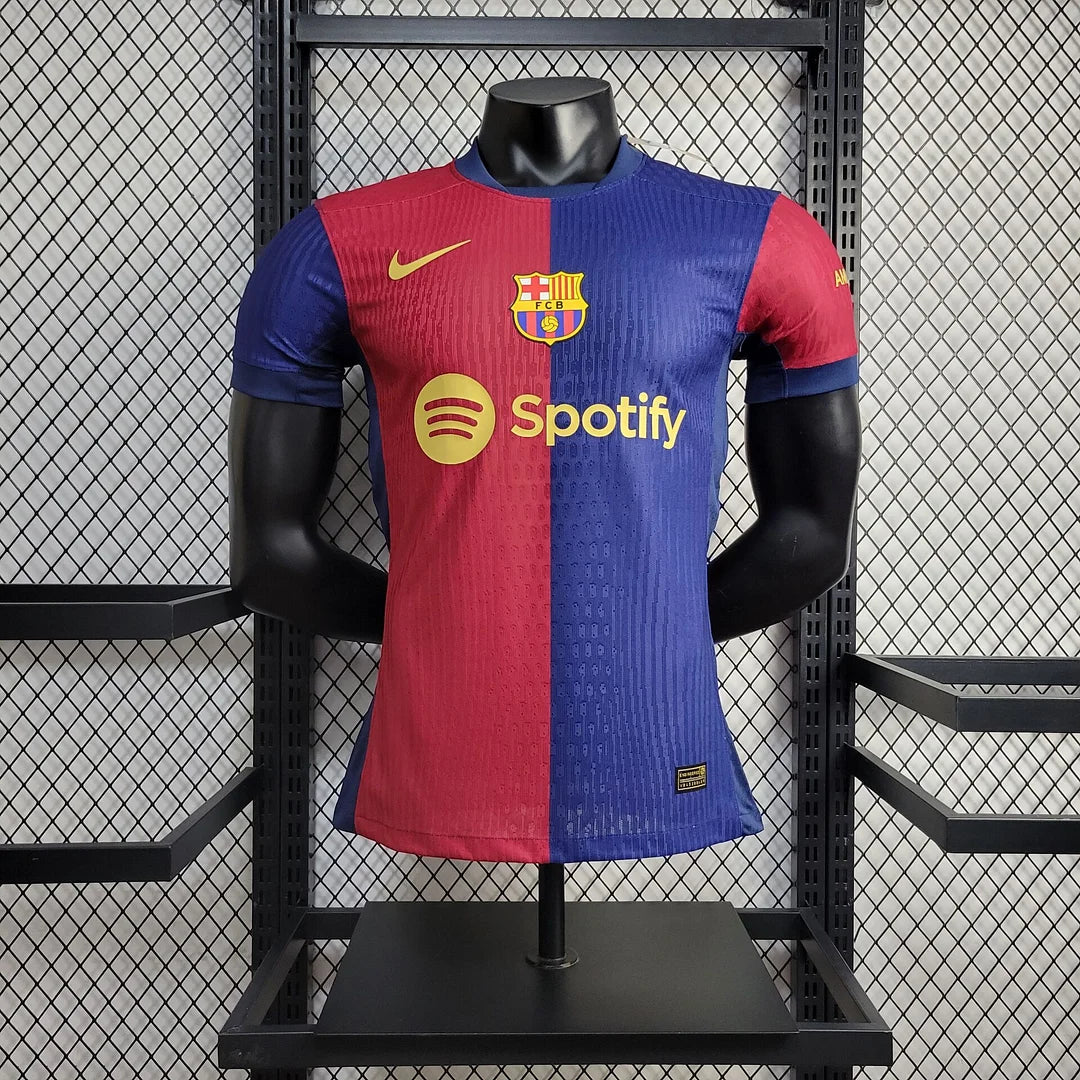 2024/2025 Player Version Barcelona Home Football Shirt