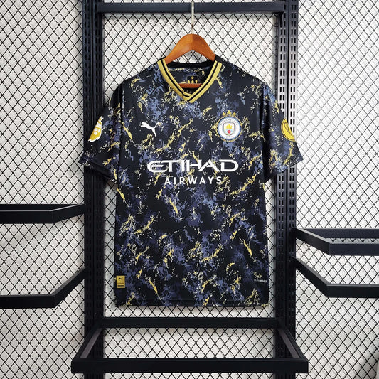 2023/2024 Manchester City Special Edition Black Football Shirt