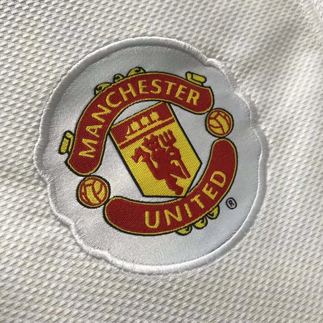 2007–2008 Retro-Langarm-Heimtrikot von Manchester United, 1:1, thailändische Qualität