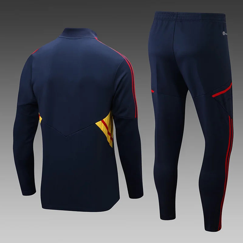 2022/2023 Arsenal Half-Pull Training Suit Royal Blue Football track suit