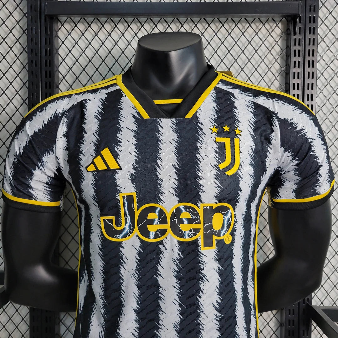 2023/2024 Player Version Juventus Home Football Shirt