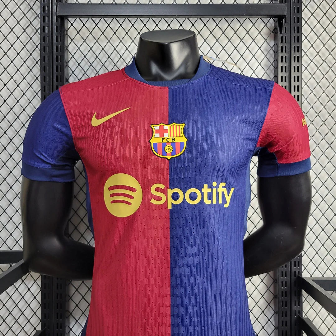 2024/2025 Player Version Barcelona Home Football Shirt