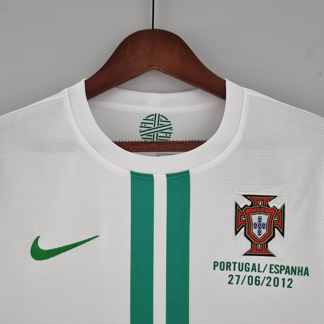 2012 Retro Long Sleeve Portugal Away Football Shirt