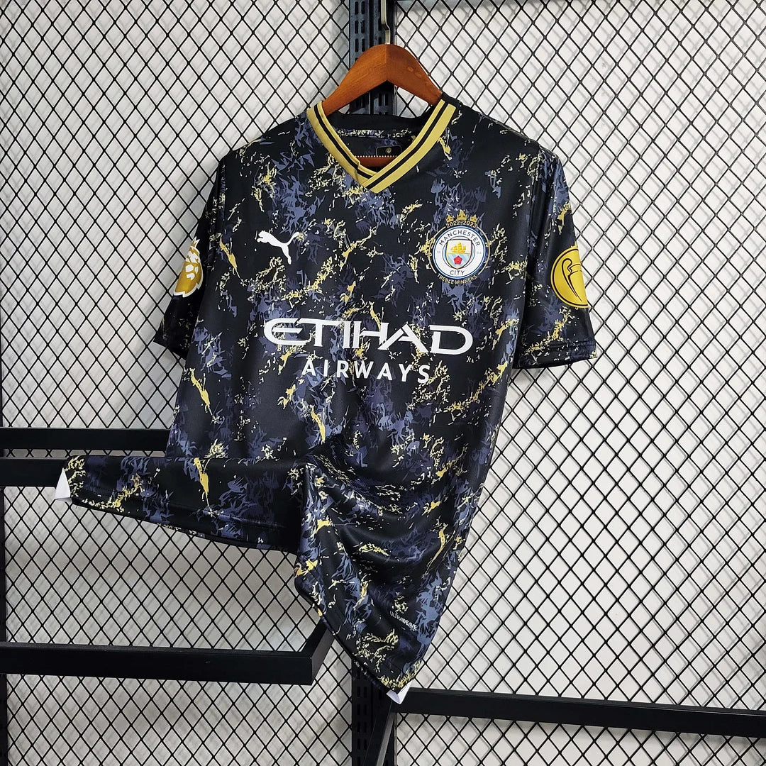 2023/2024 Manchester City Special Edition Black Football Shirt