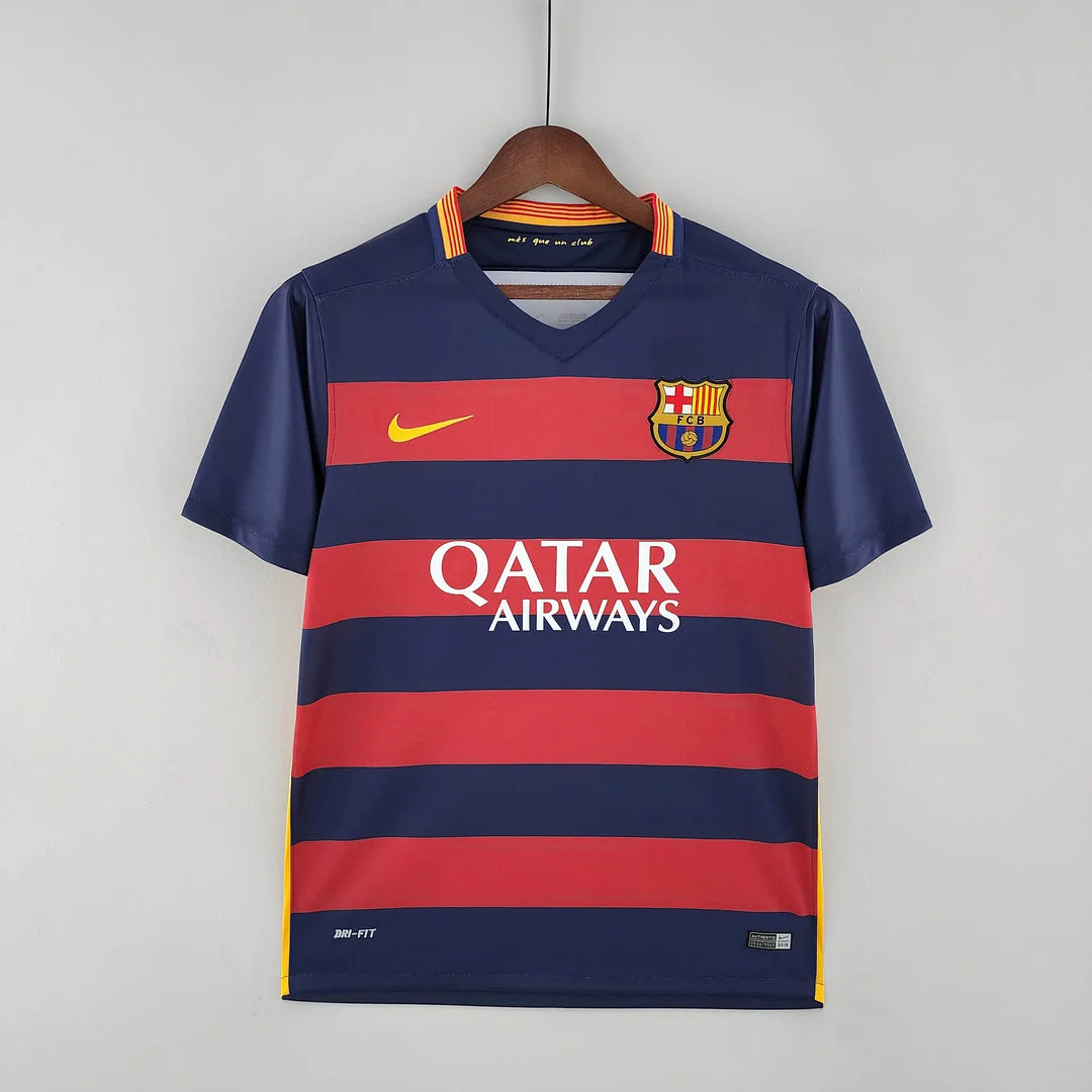 2015/2016 Retro Barcelona Football Shirt Home