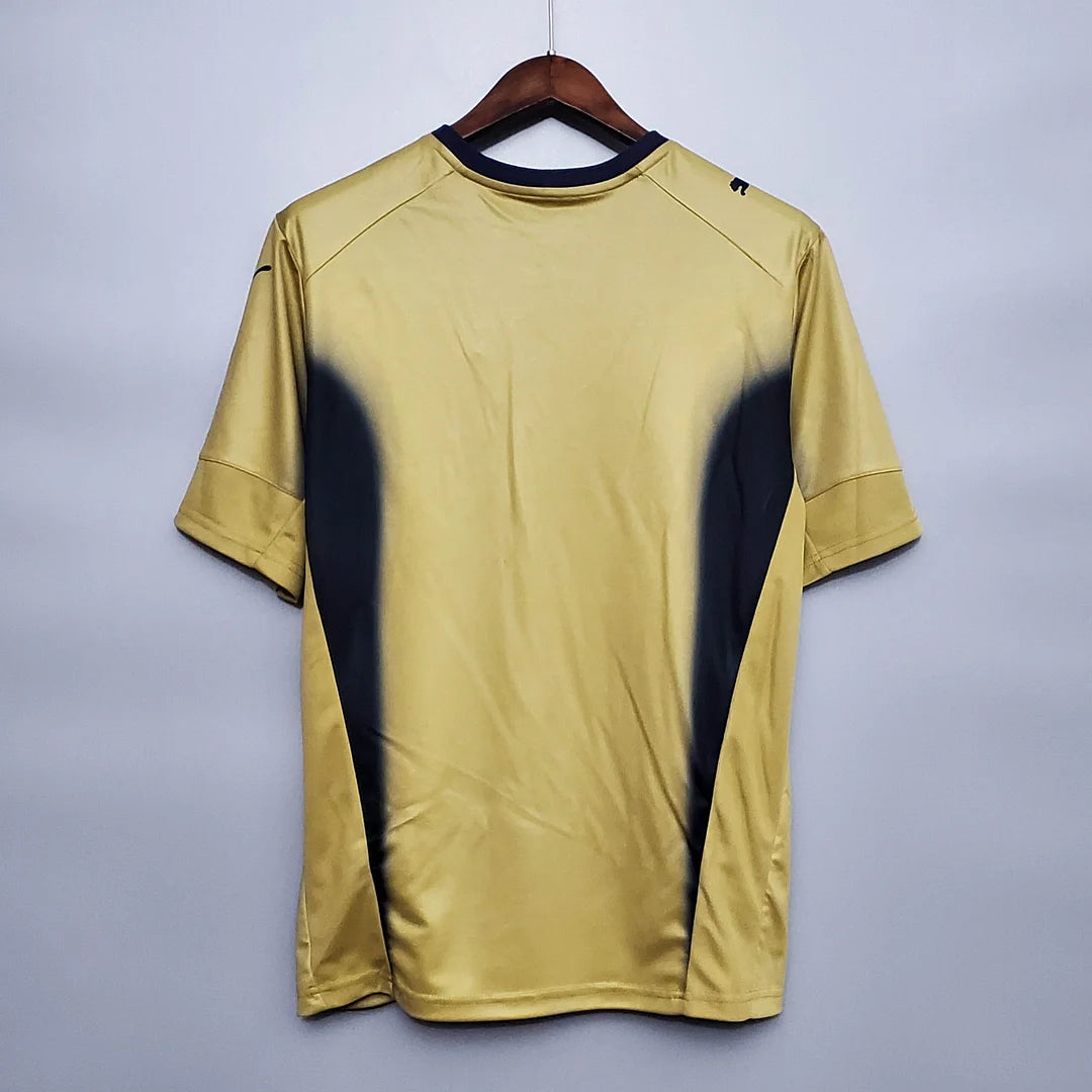 2006 Retro Italy Goalkeeper Gold Soccer Shirt