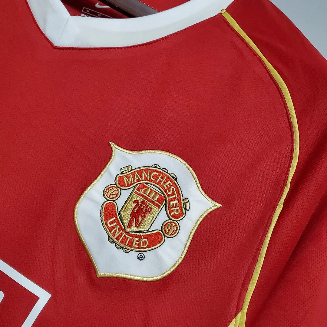 2006/2007 Retro Manchester United Home Football Shirt