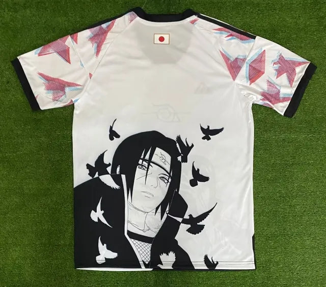 2024/25 Itachi Version Japan White & Black soccer jersey