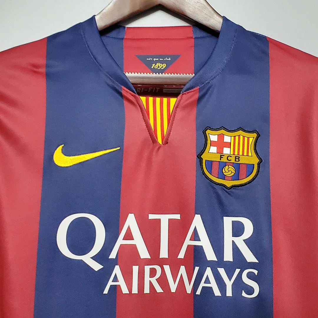 2014/2015 Retro Barcelona Football Shirt Home