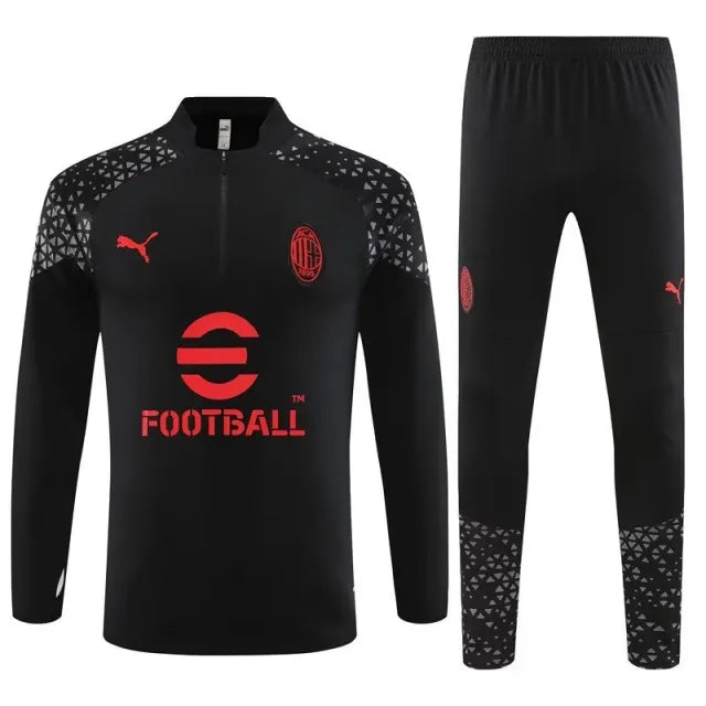 2023/24 AC milan Black Tracksuit