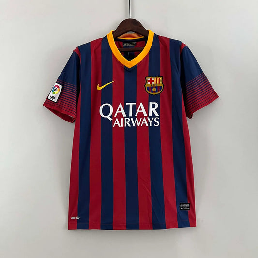 2013/2014 Retro Barcelona Home Football Shirt