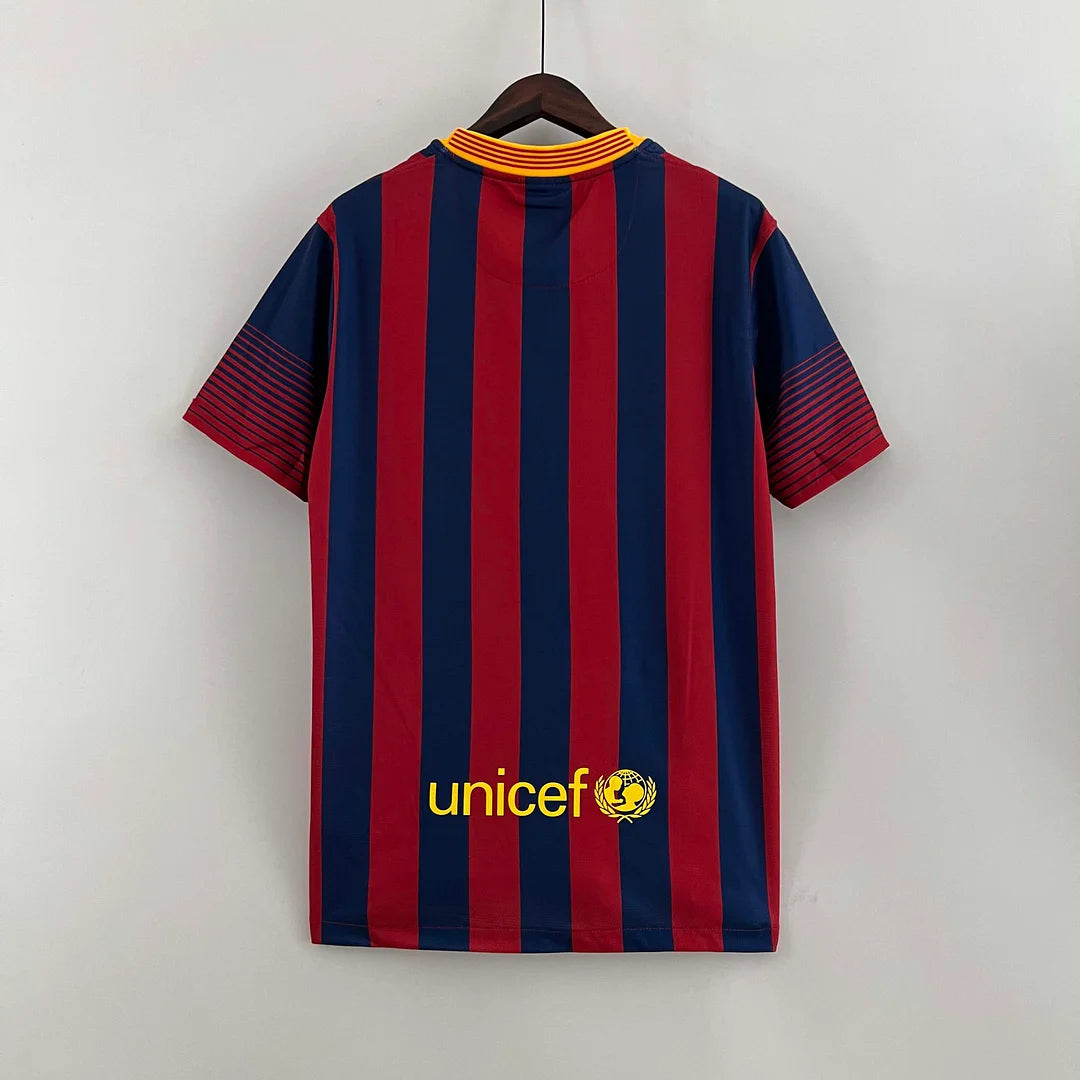 2013/2014 Retro Barcelona Home Football Shirt