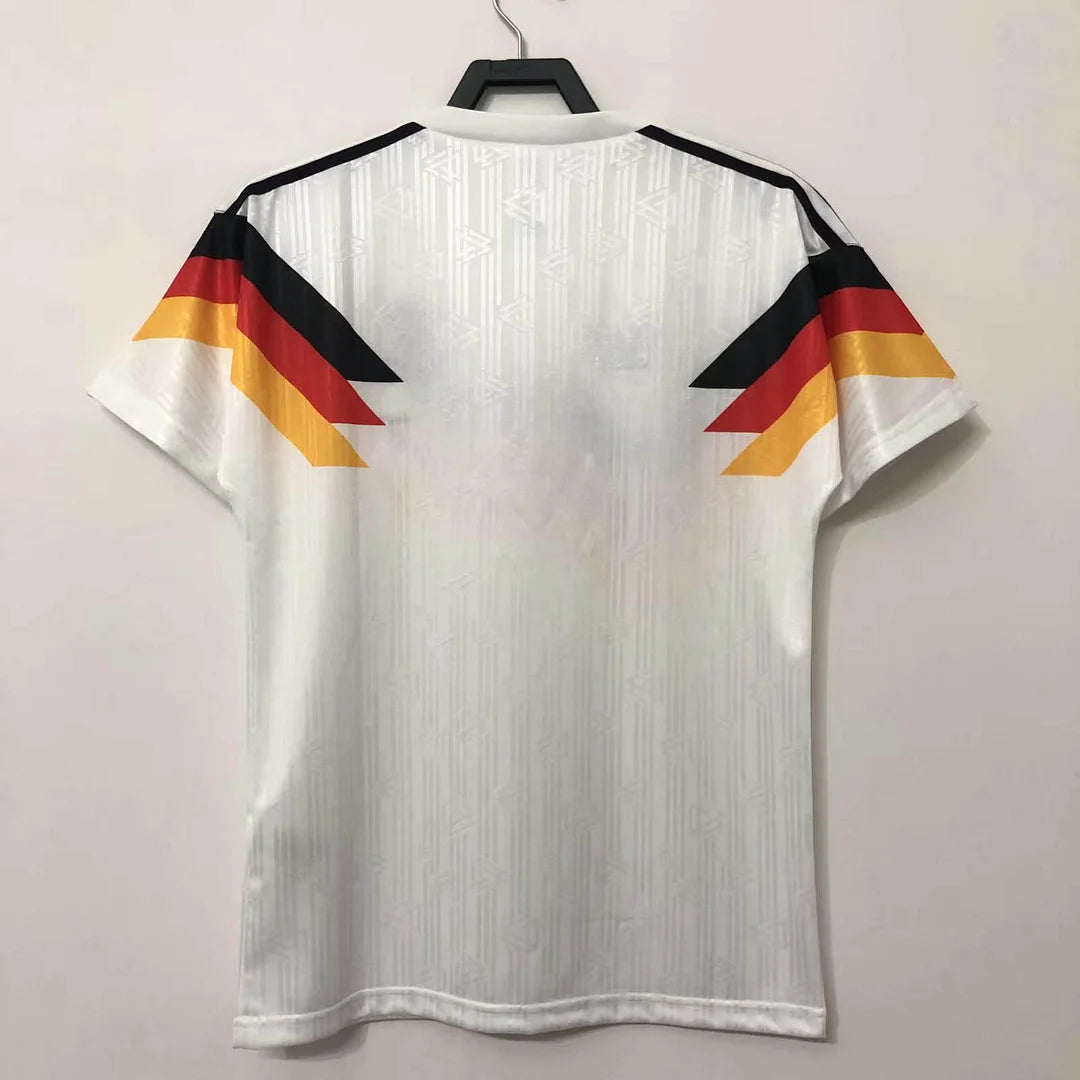 1990 Retro Soccer Jersey Germany Home