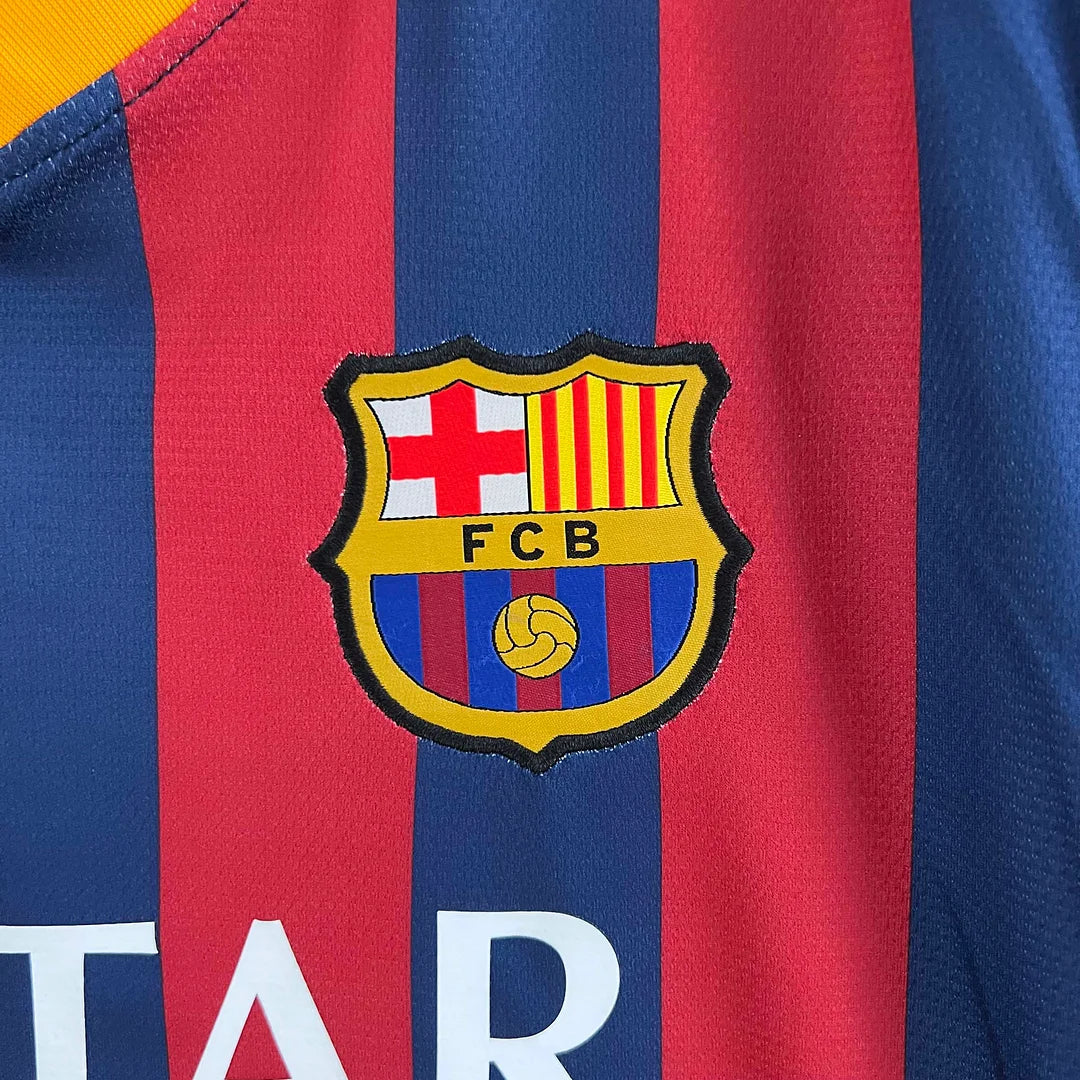 2013/2014 Retro Barcelona Home Football Shirt