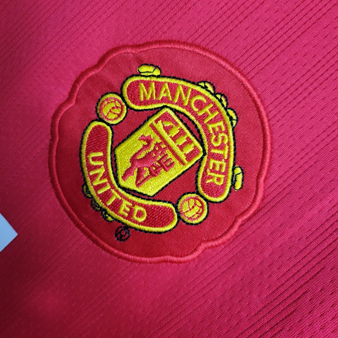 2007/2008 Retro Manchester United Home Football Shirt