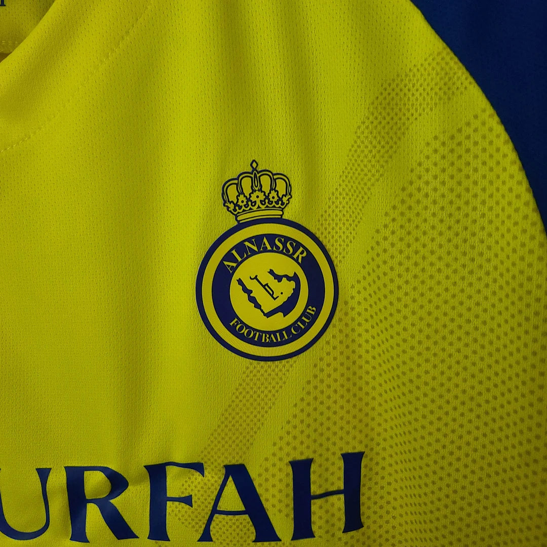 2022/2023 Al-Nassr Home Football Shirt