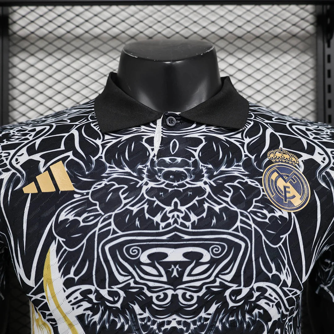 2024/2025 Player Version Real Madrid Special Edition Black Football Shirt