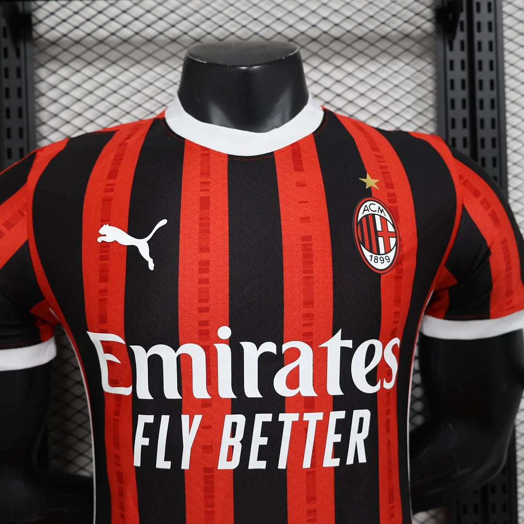 2024/2025 Player Version AC Milan Home Football Shirt