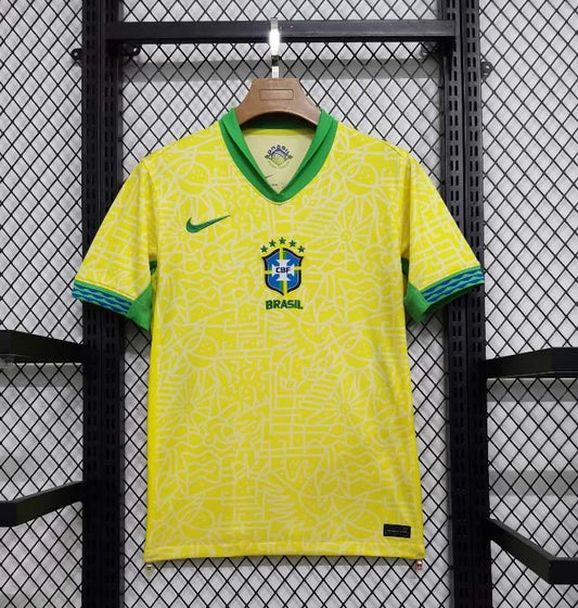 2024 Brazil Home Football Shirt