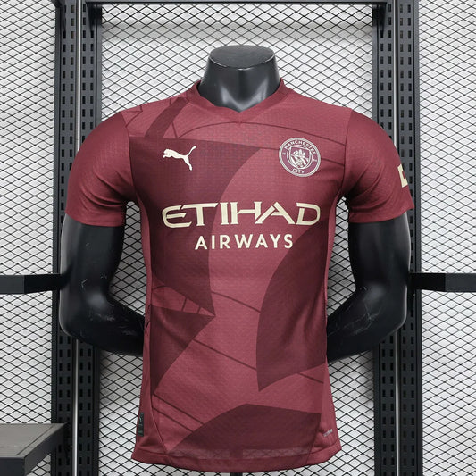 2024/2025 Player Version Manchester City Third Away Football Shirt