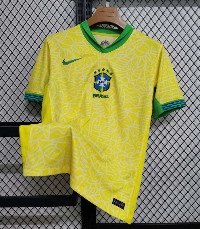 2024 Brazil Home Football Shirt