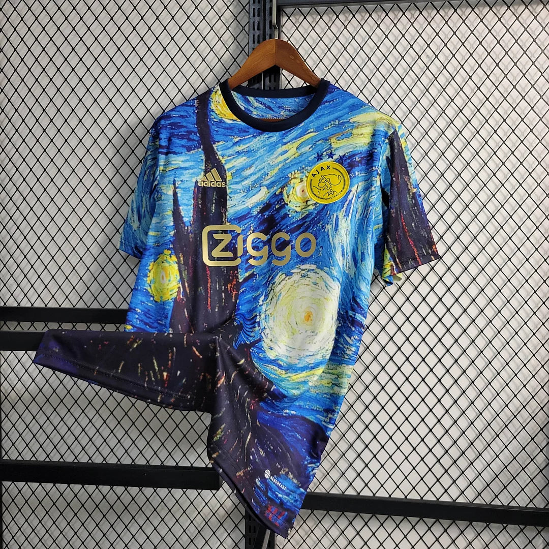 2023/2024 Ajax Concept Version Blue Football Shirt