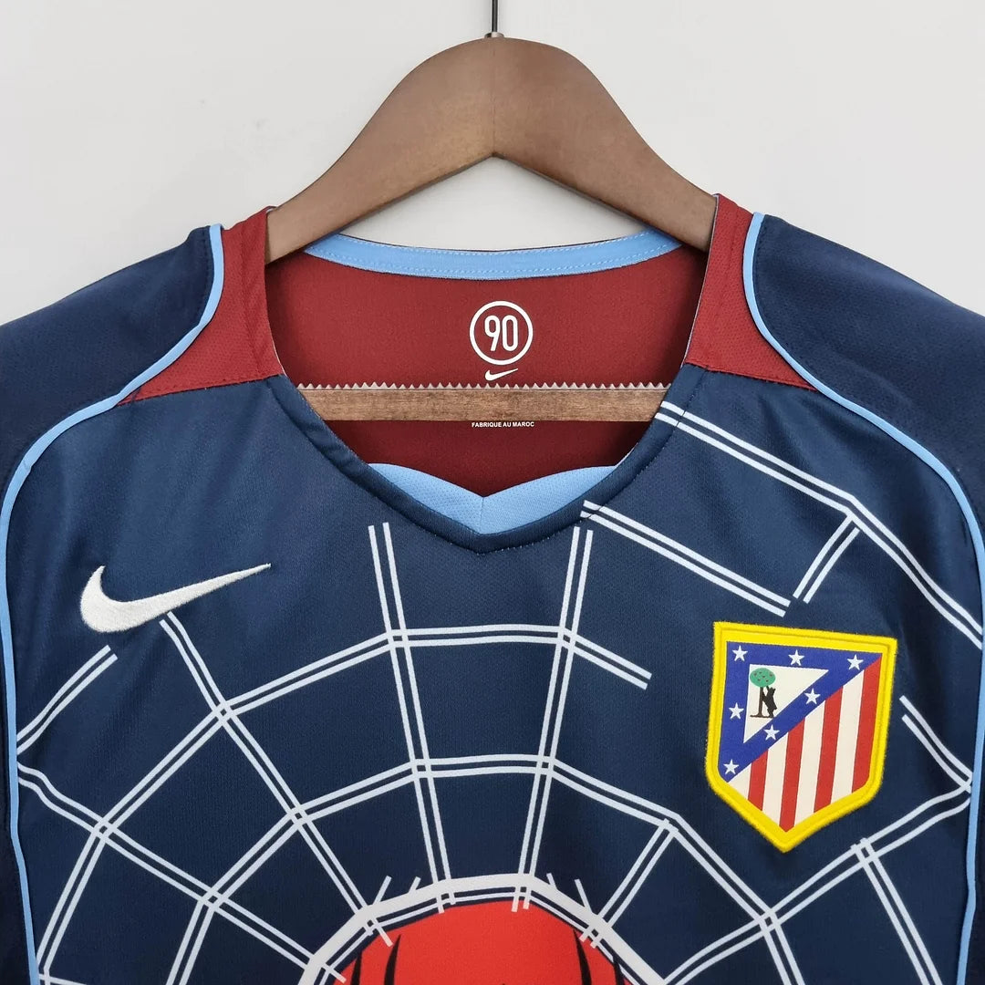 2004/2005 Retro Atletico Madrid Away Soccer Jersey