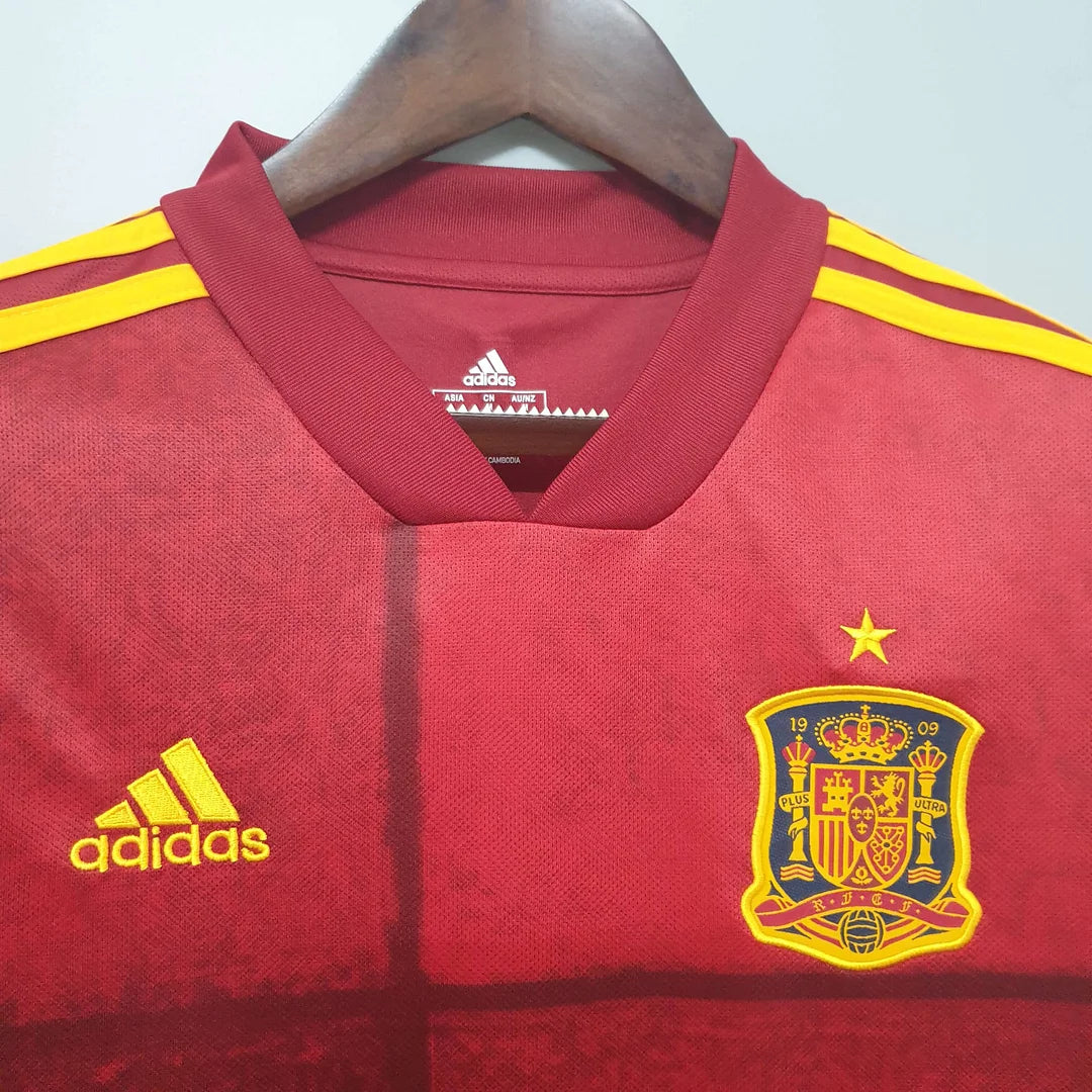 Soccer Shirt Spain 2020 Red Home