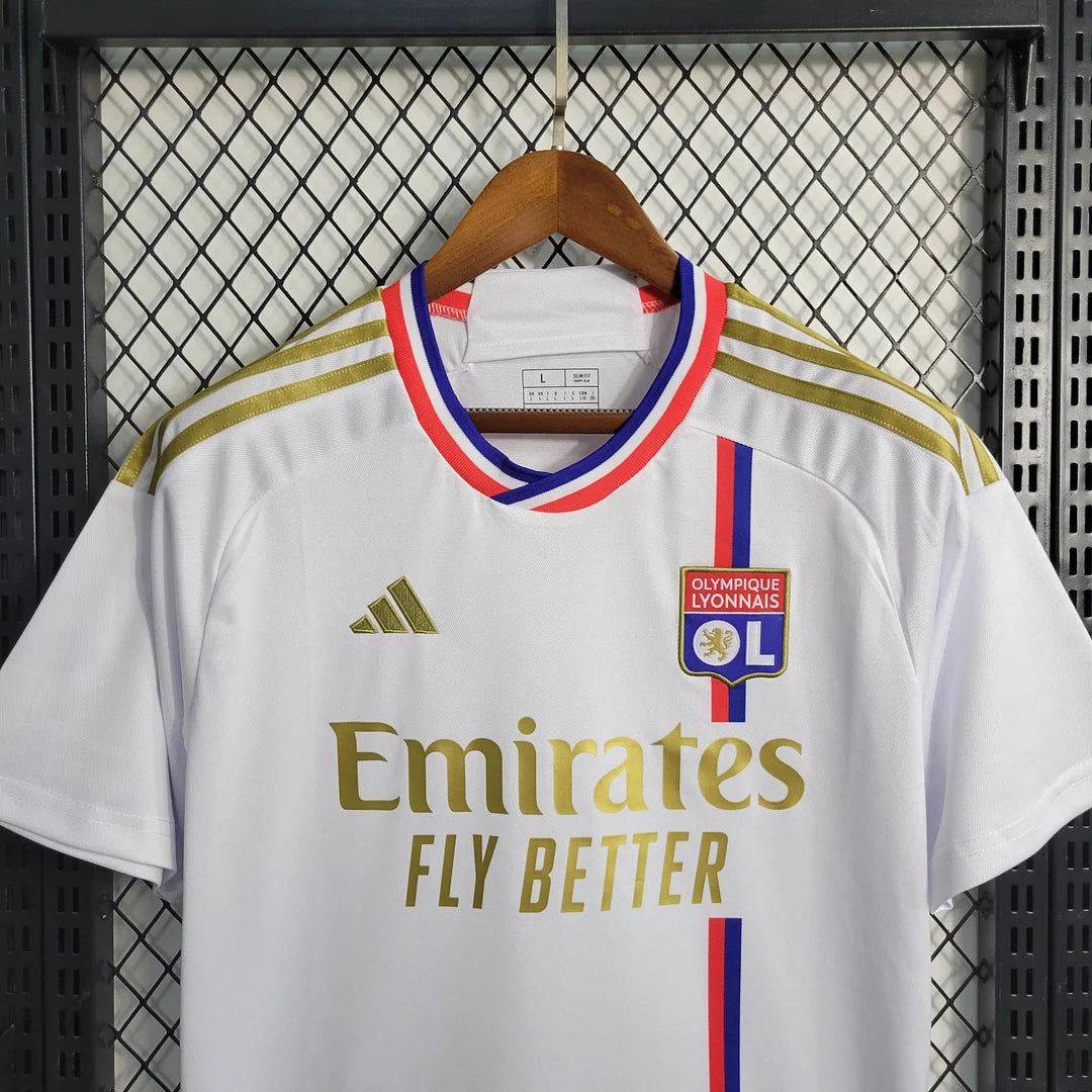 2023/2024 Lyon Home Football Shirt