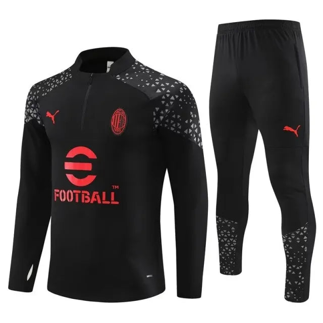 2023/24 AC milan Black Tracksuit