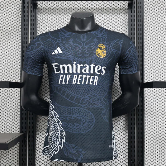 2024/2025 Player Version Real Madrid Special Edition Chinese Dragon Football Shirt