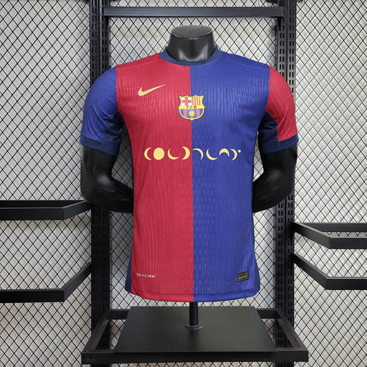 2024/2025 Player Version Barcelona Home Football Shirt