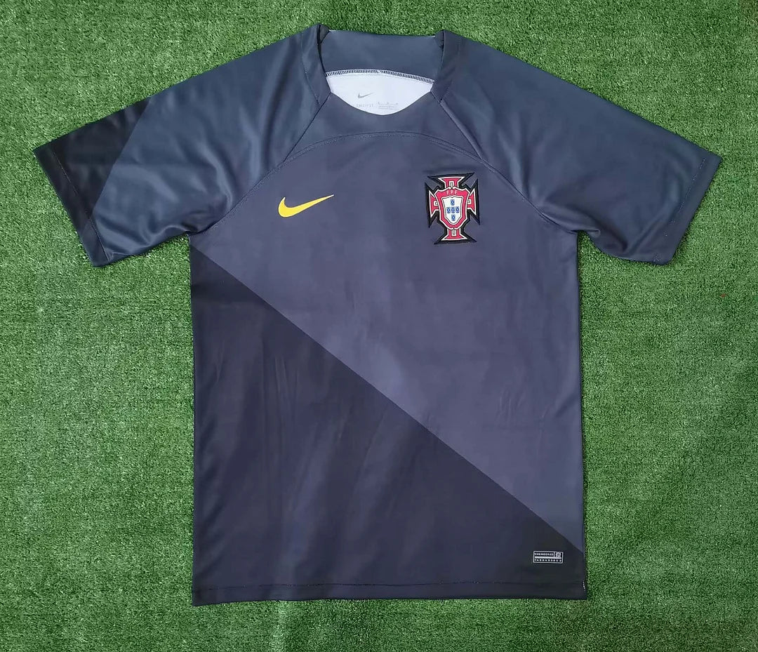 2023 Portugal Special Edition Black gray Football Shirt