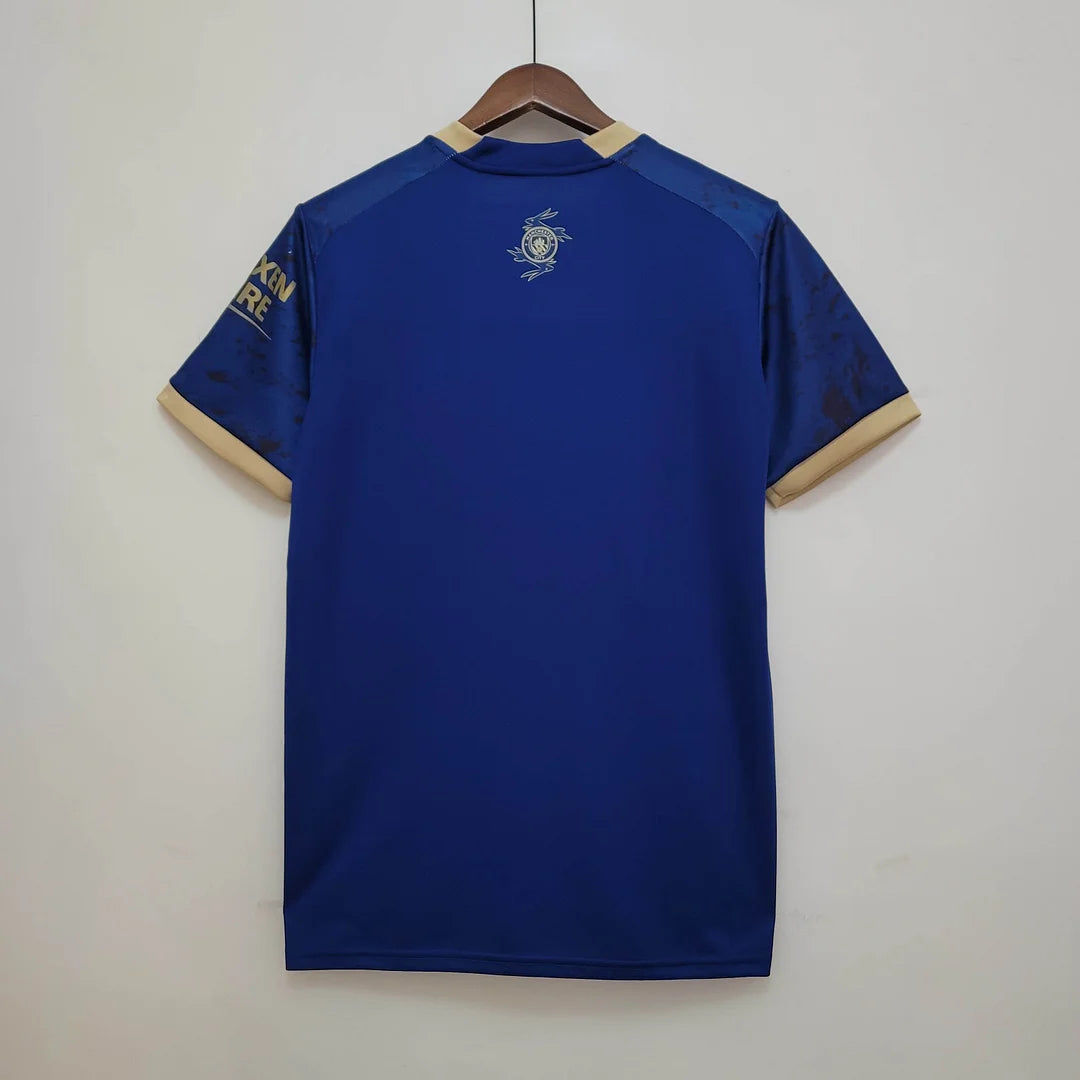 2023 Manchester City Chinese New Year Commemorative Edition Blue Football Shirt