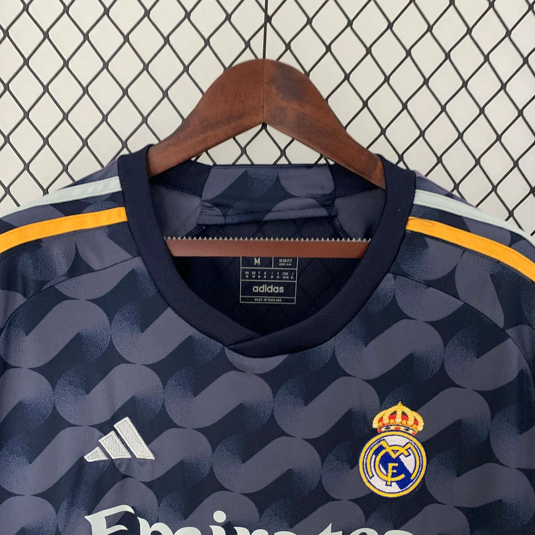 2023/2024 Long Sleeve Real Madrid Away Football Shirt